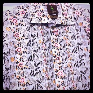 'TAILORBYRD' Tailored Fit Dress Shirt Men size L.